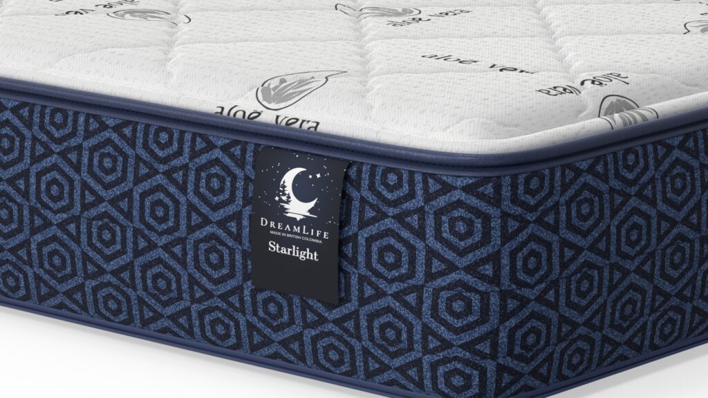 a close up of Starlight mattress